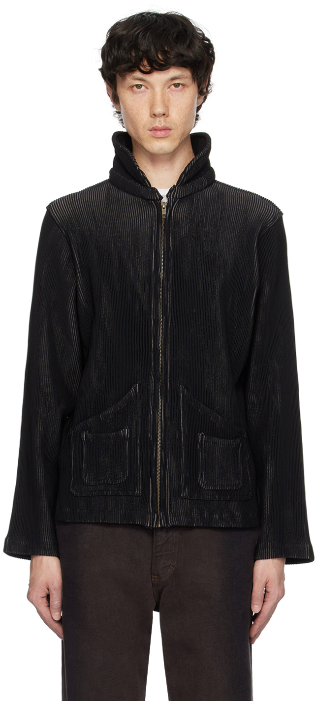 SSENSE Exclusive Black Blaze Basic Jacket