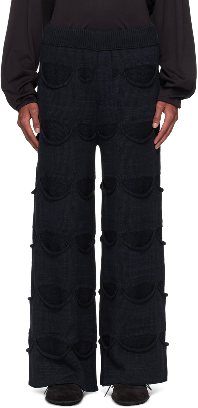 SSENSE Exclusive Navy All Pocket Trousers