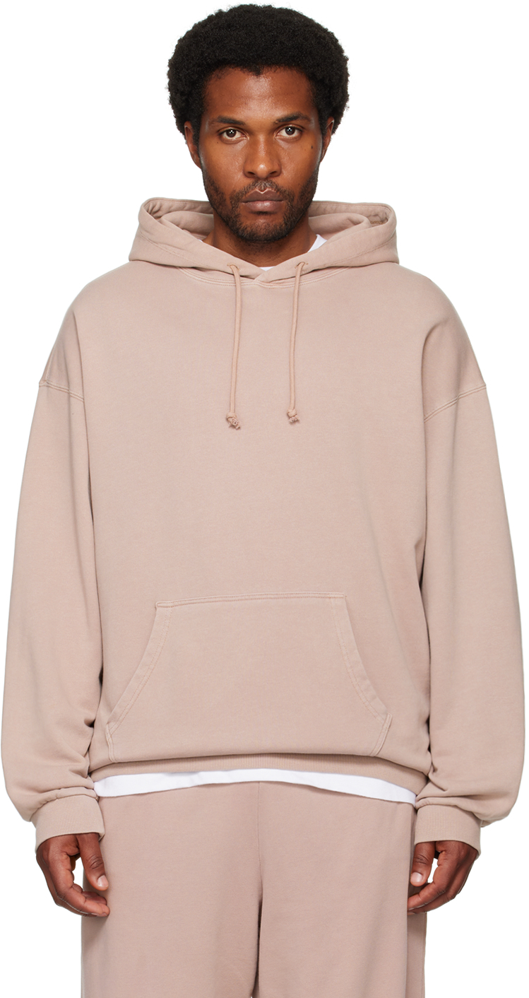 Purple Terry Relaxed Hoodie