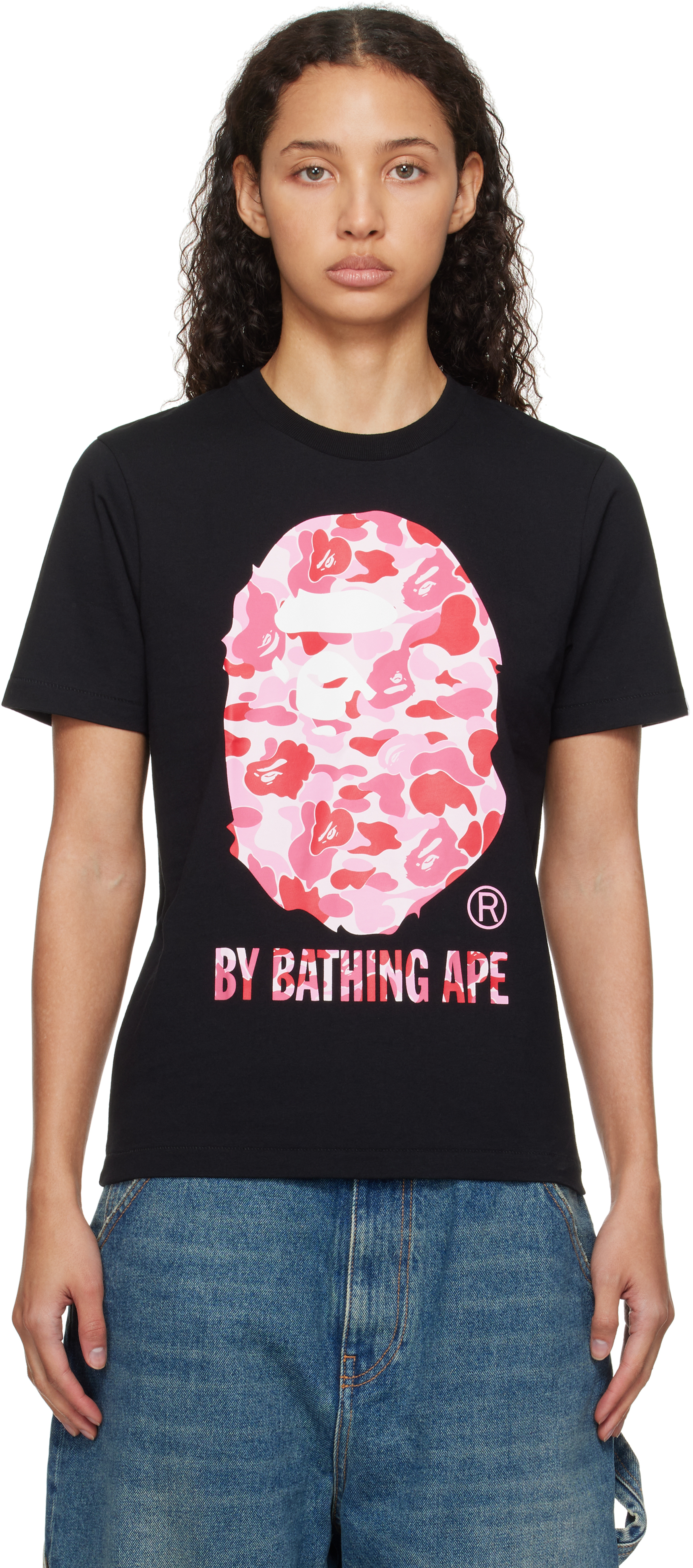 Black ABC Camo T-shirt