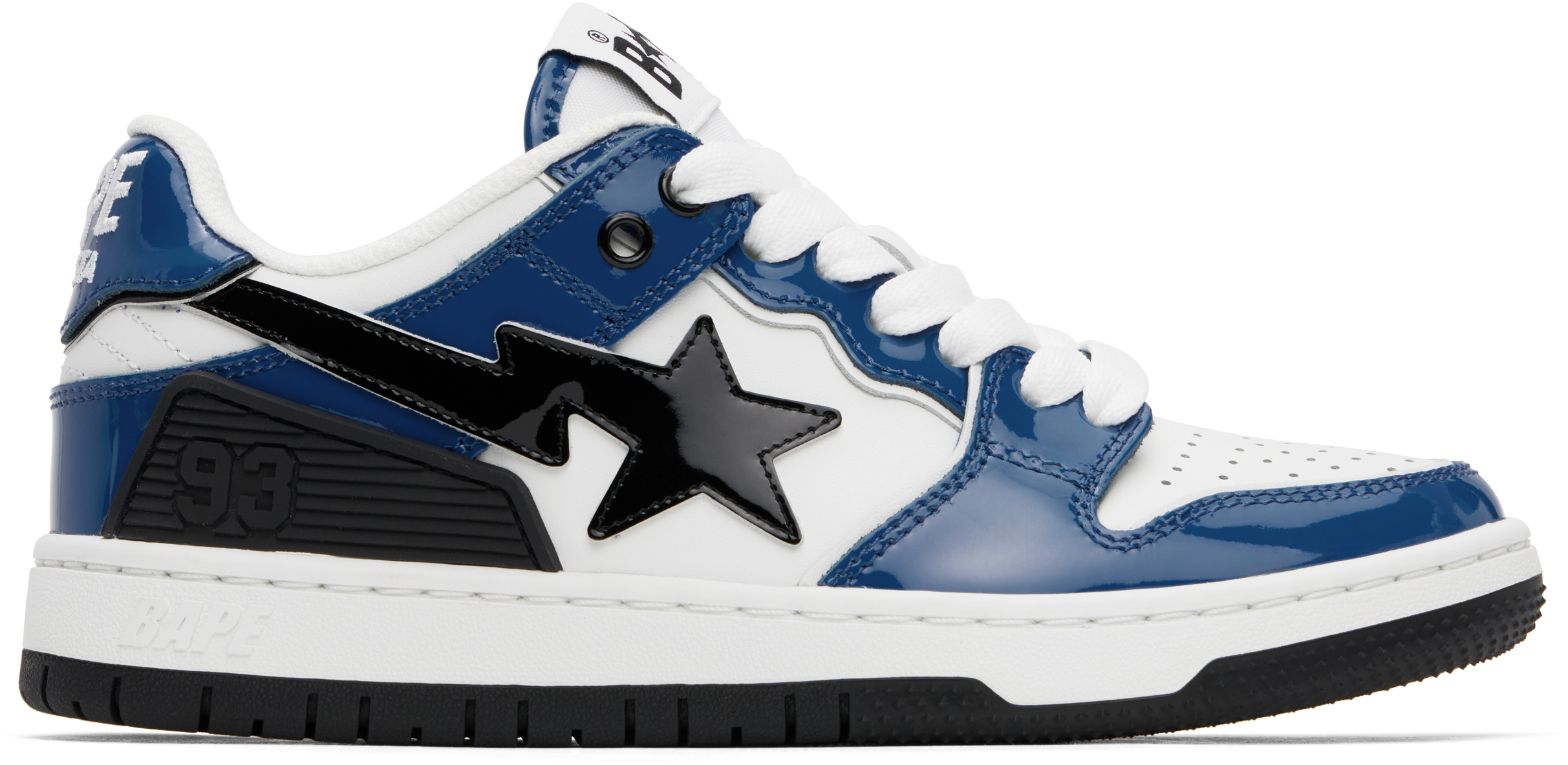 Blue & White Sk8 Sta #2 Sneakers