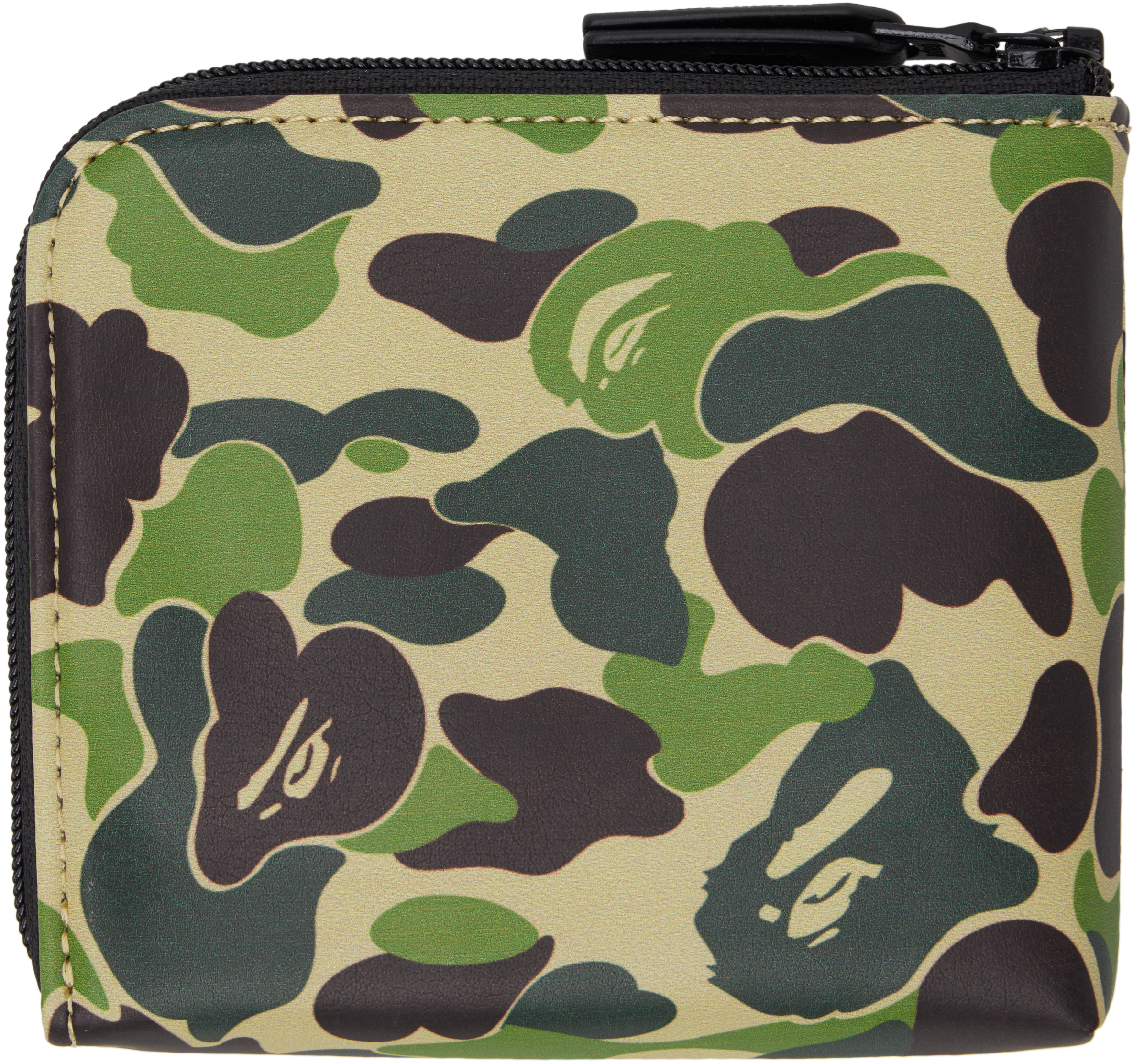 ABC CAMO MINI ZIPPED WALLET | bape.com
