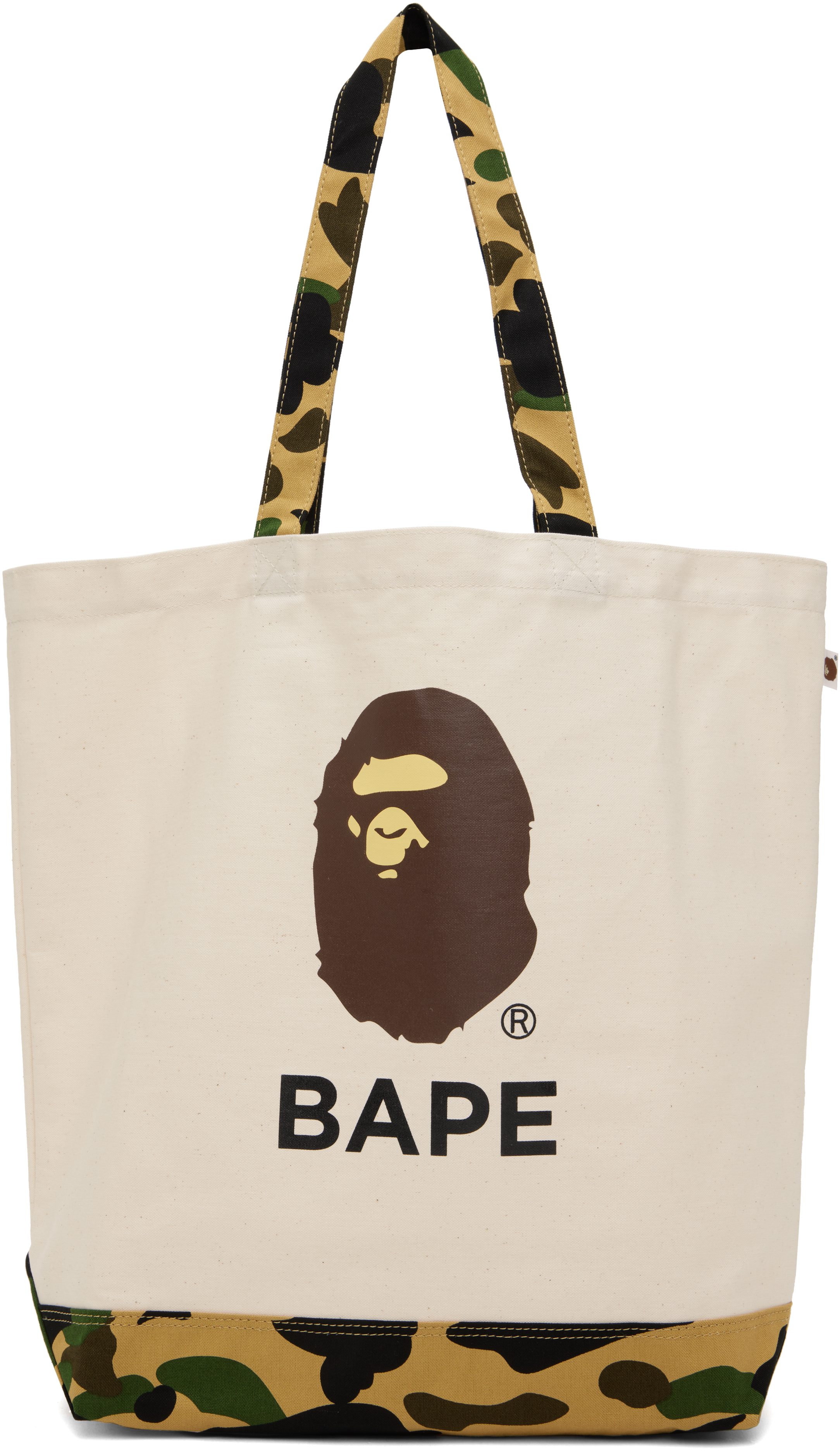 Off-White 1st Camo Ape Head Tote