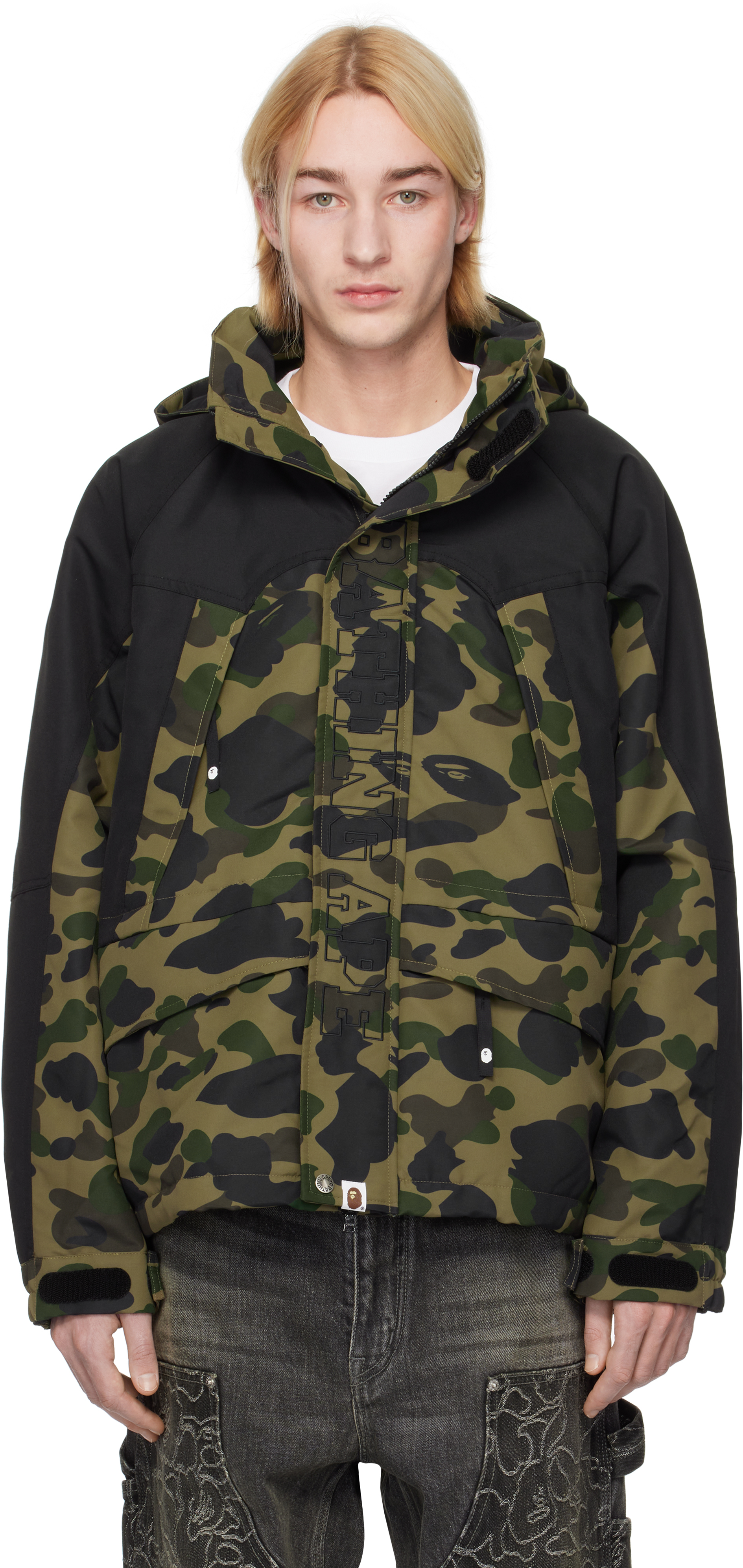 Green 1st Camo Snowboard Jacket