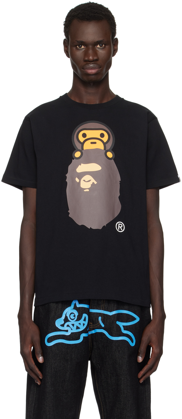 White Milo On Ape Head T-shirt