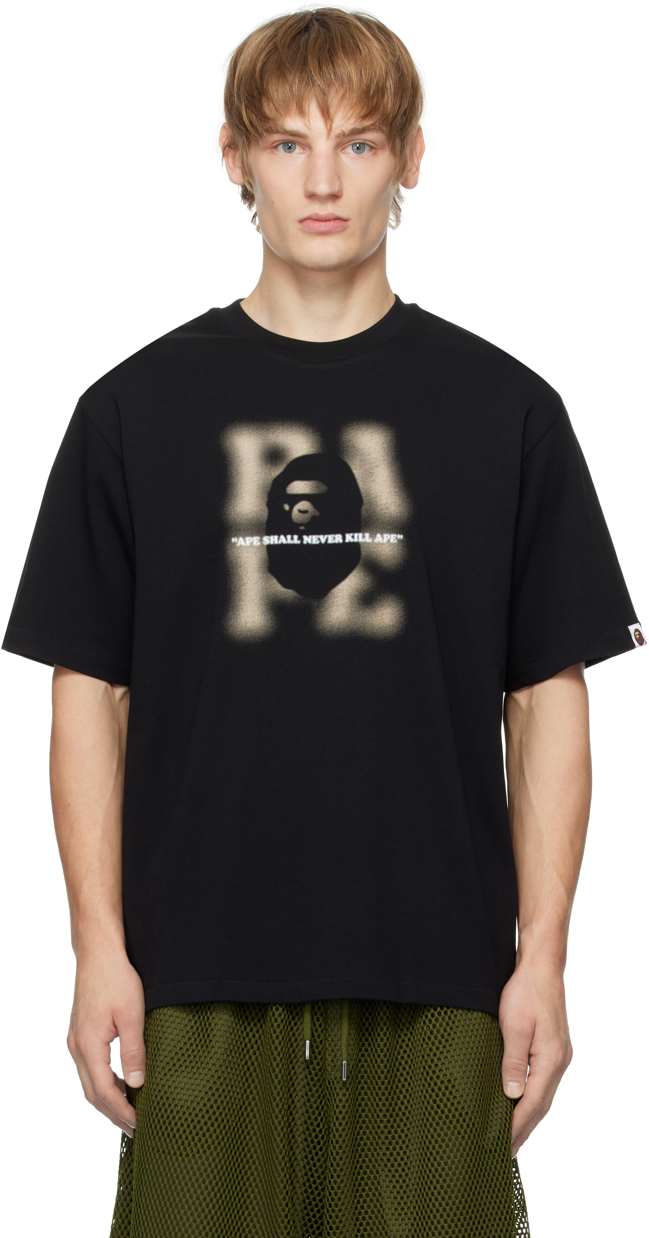 Black Blur Logo T-shirt