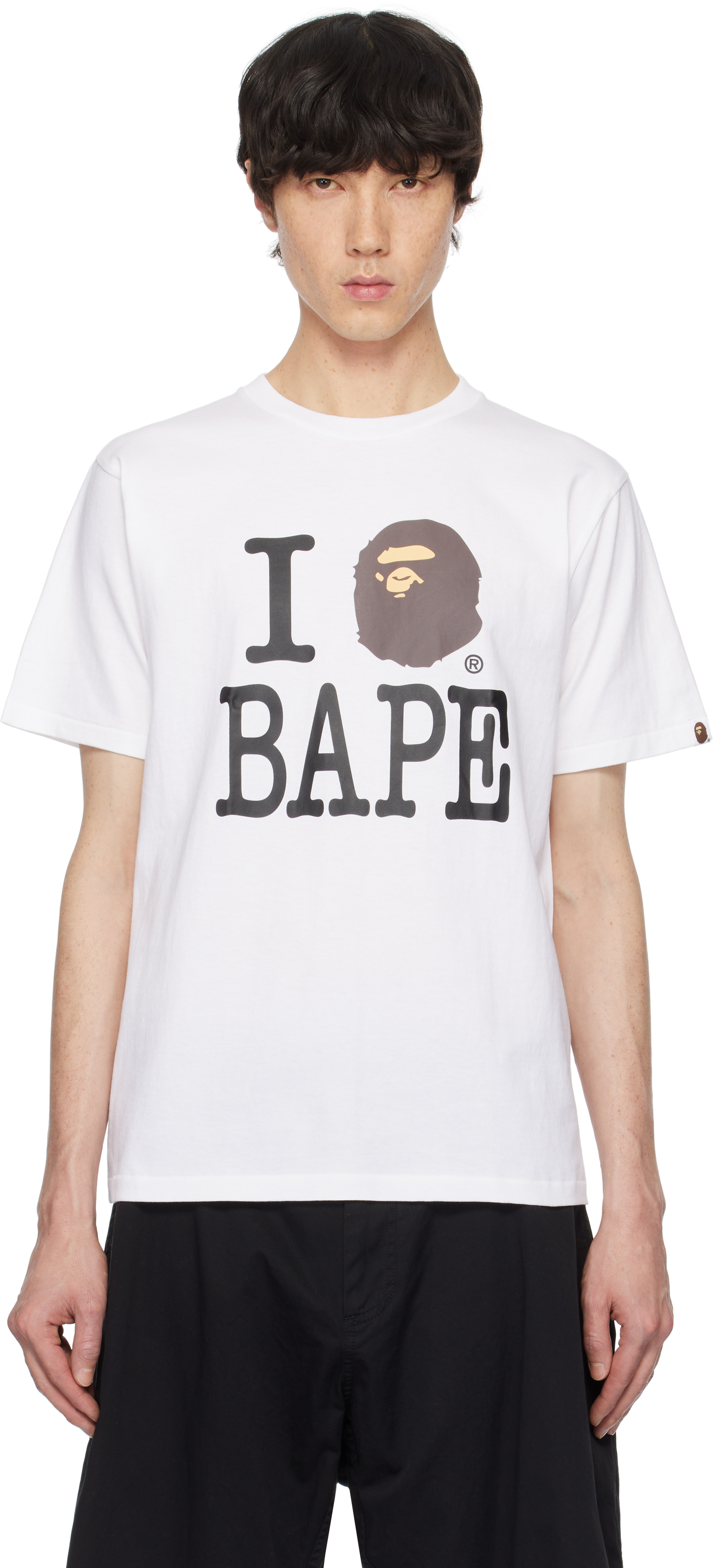 Black 'I Love Bape' T-shirt