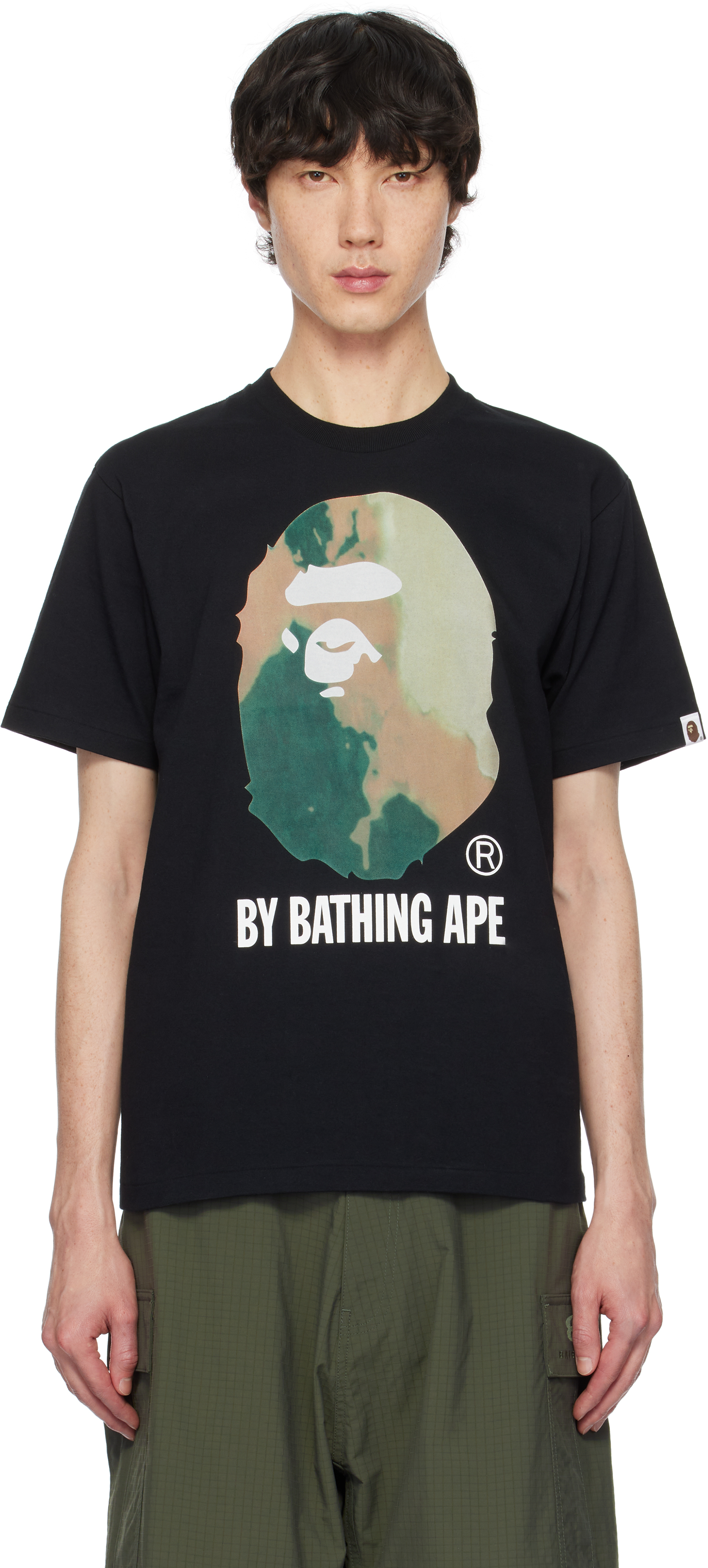 White Tie Dye 'By Bathing Ape' T-shirt