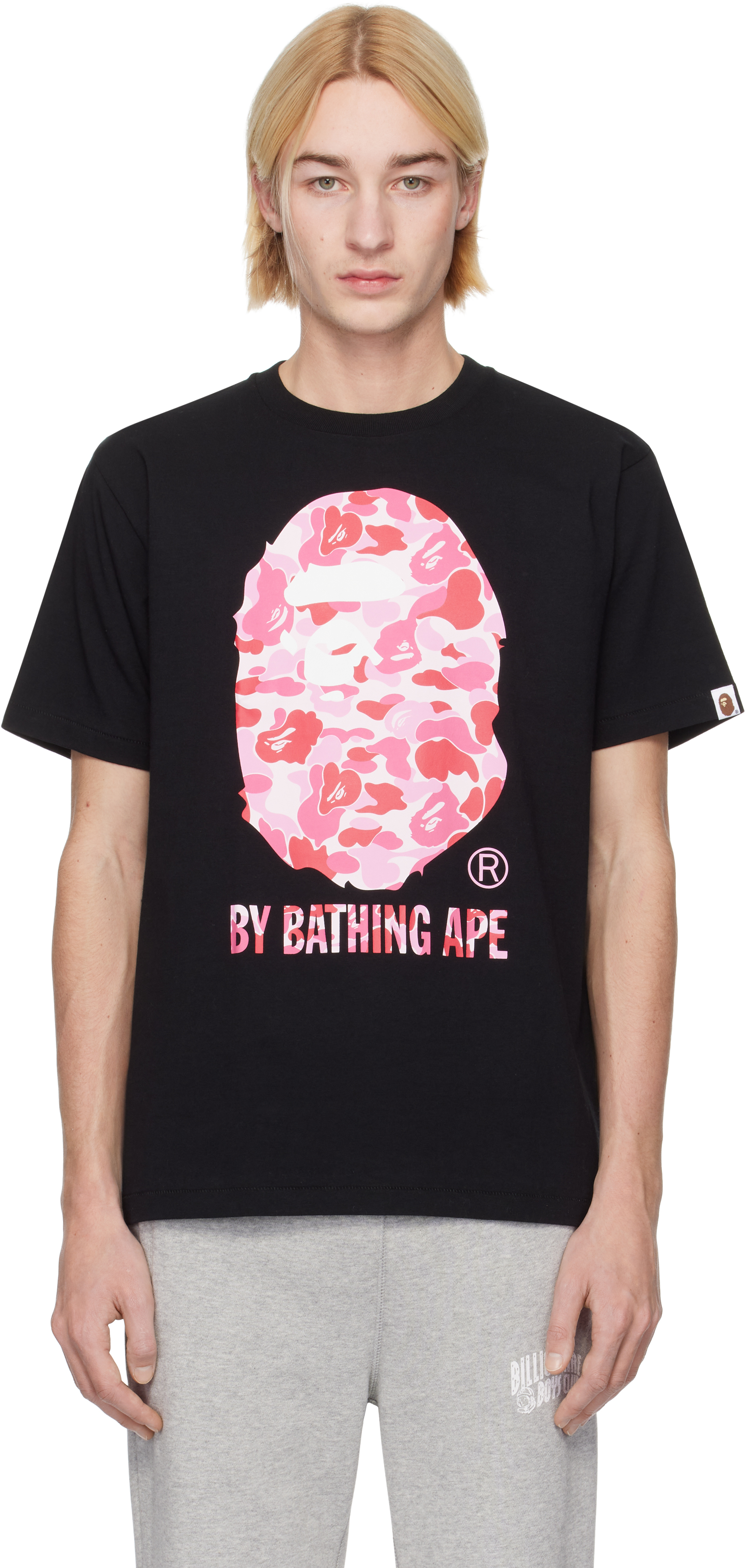 White ABC Camo 'By Bathing Ape' T-shirt