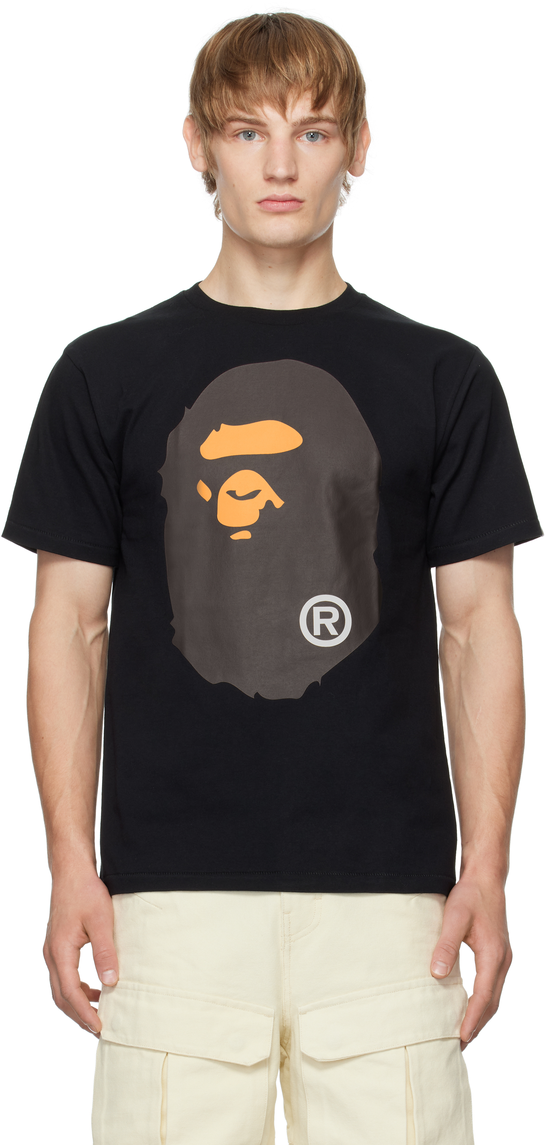 Bape Black Big Ape Head T-shirt