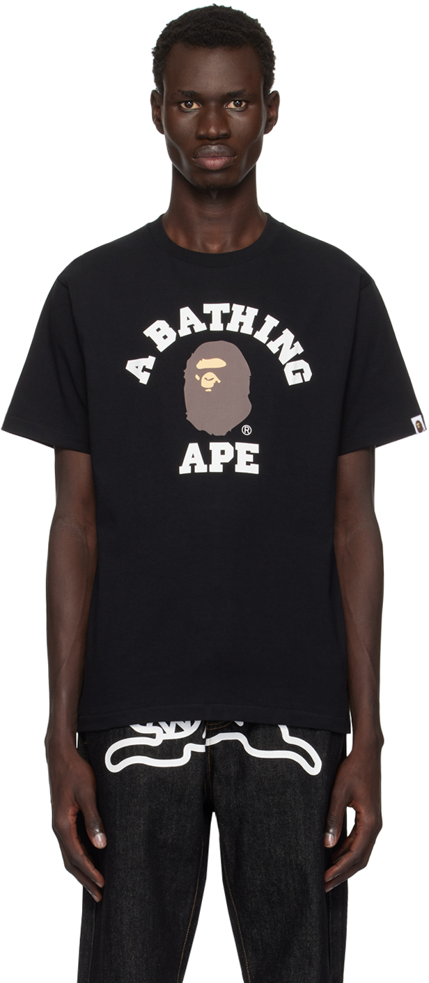 bathing ape college tee