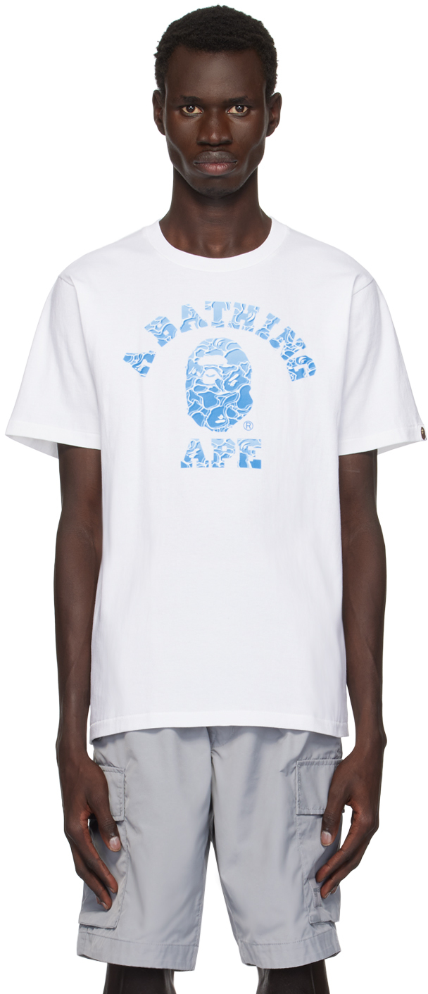 A Bathing shops Ape College ABC White/Blue Camo Size XL