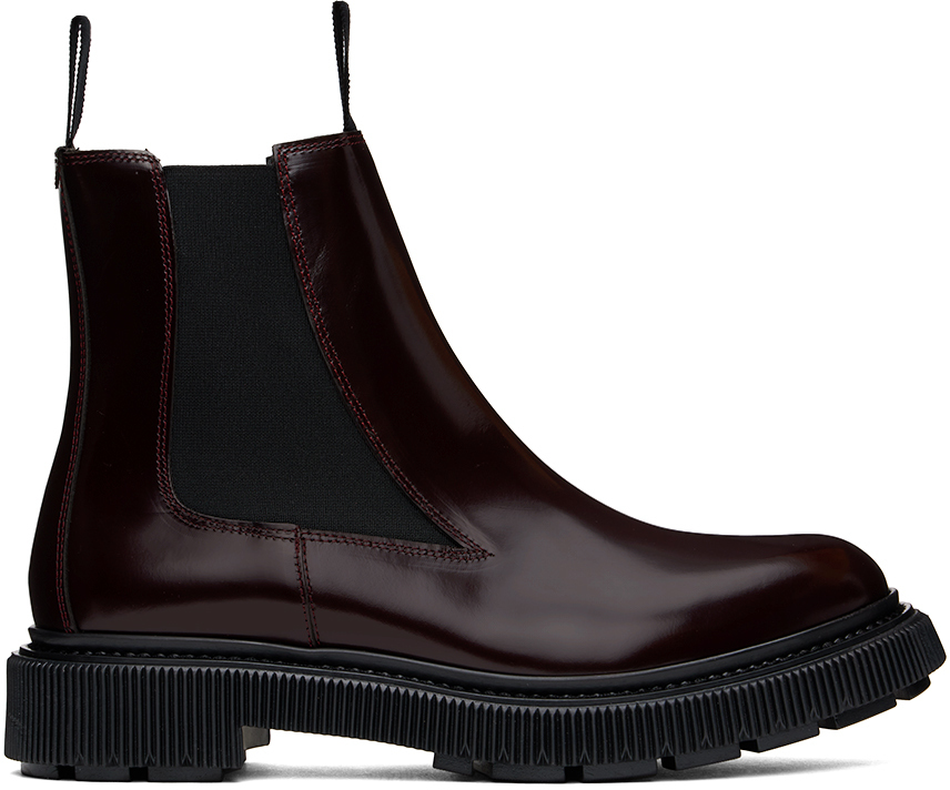 Burgundy Type 188 Chelsea Boots