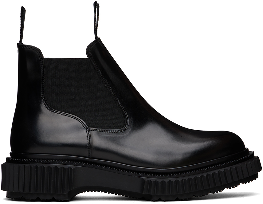 Black Type 191 Chelsea Boots