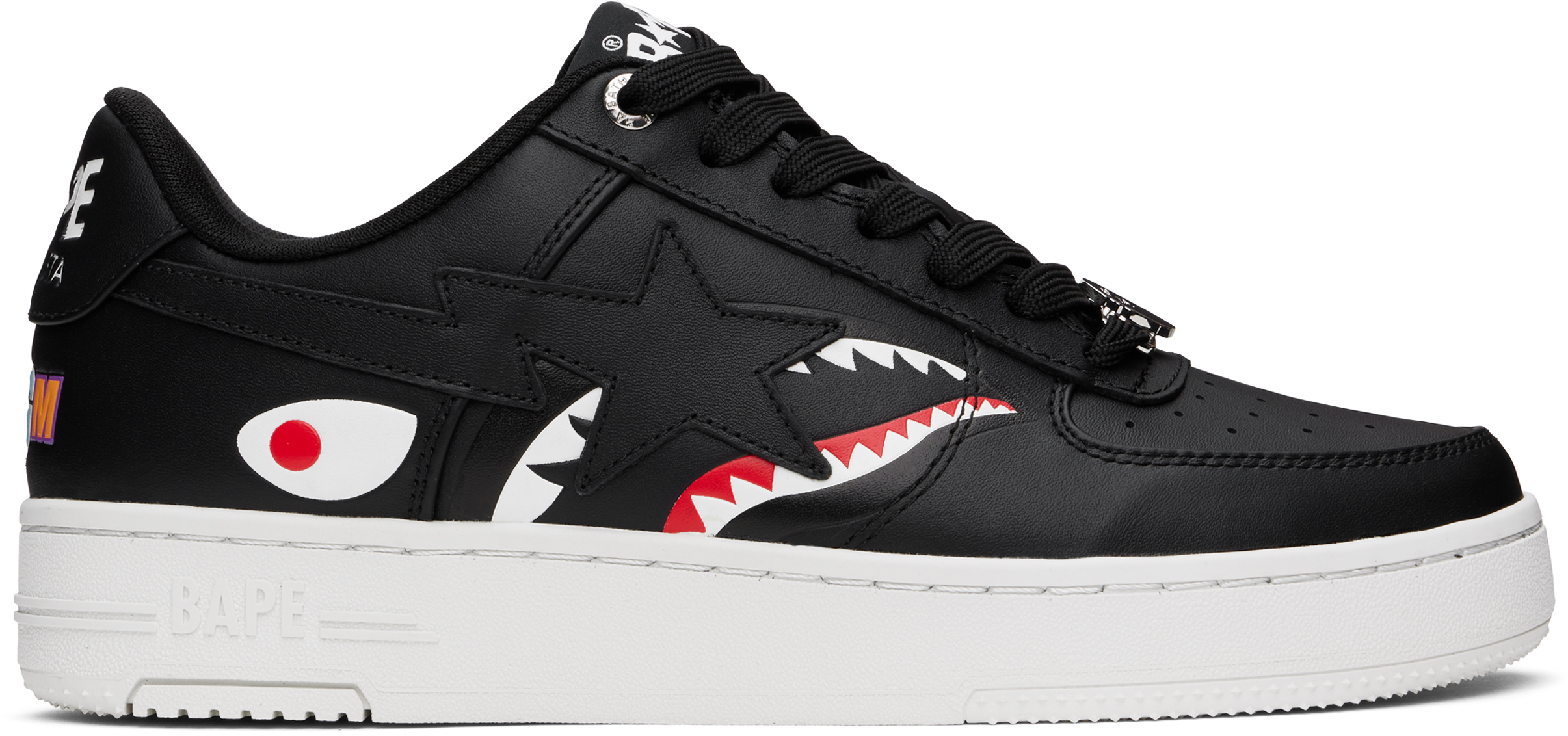 Bape Black Sta Shark Sneakers