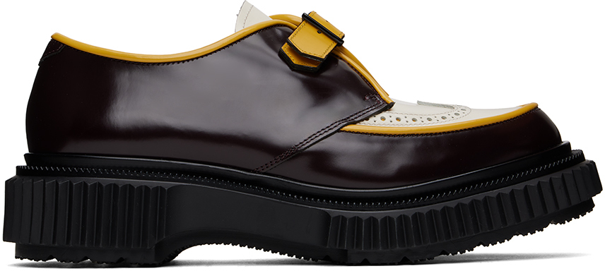 Burgundy & Yellow Type 198 Derbys