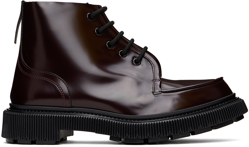 Burgundy Type 164 Boots