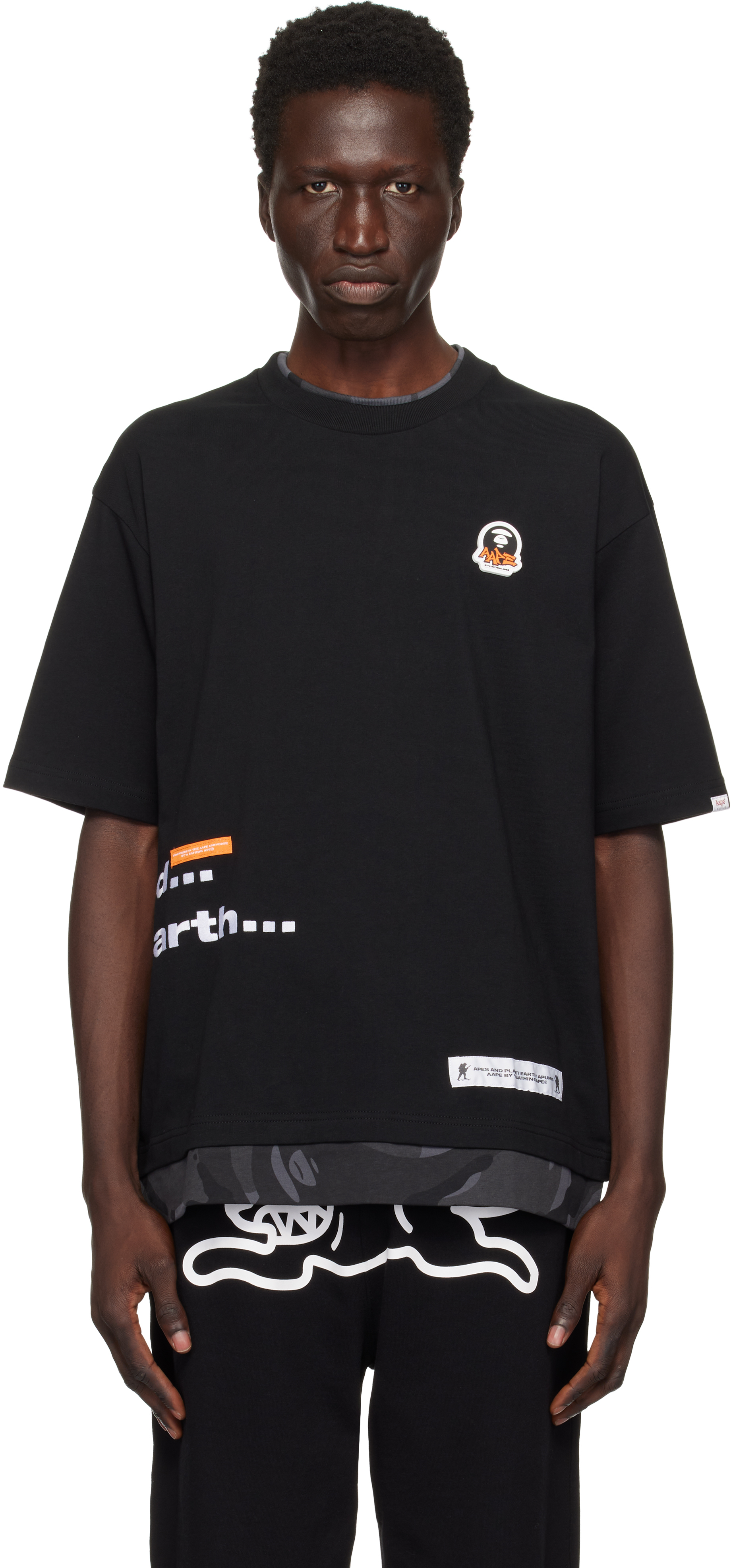 Black Fancy Main T-shirt