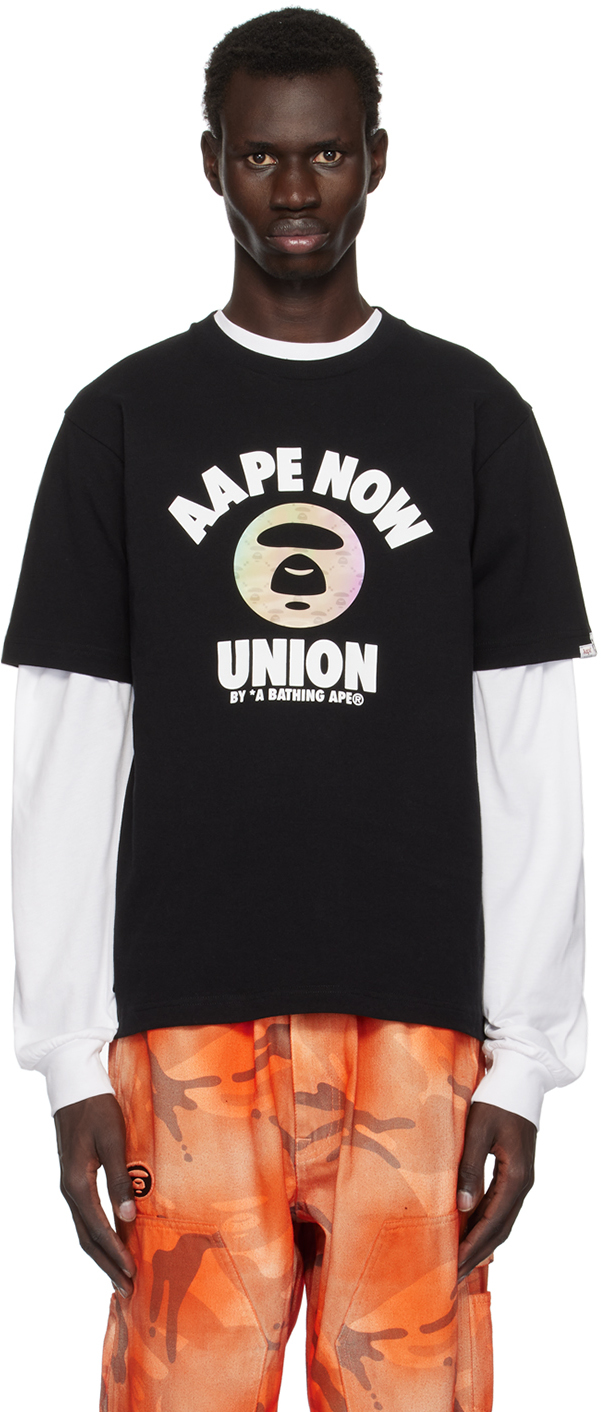 Black 'Union' T-shirt