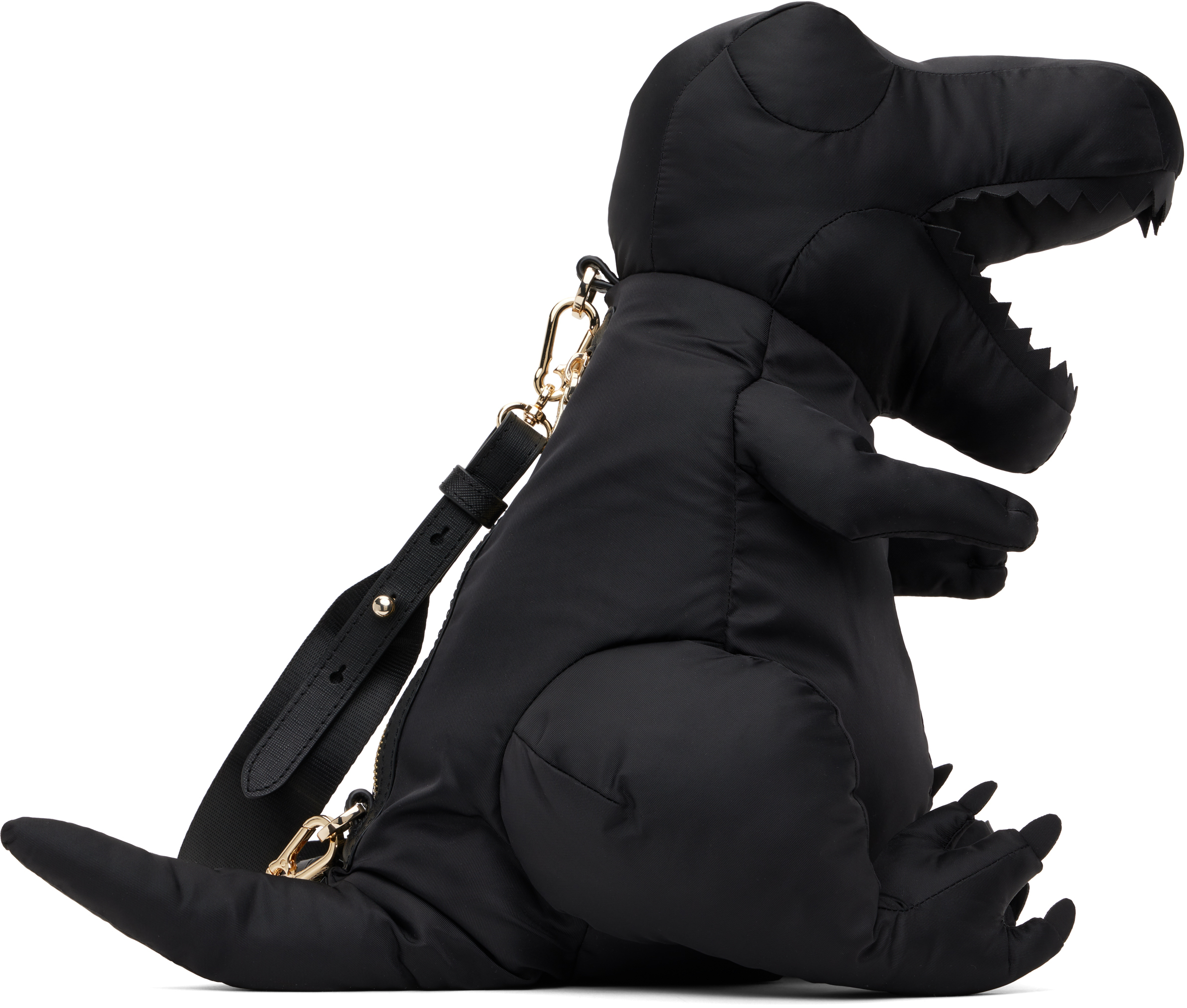 Black Dolls T-Rex Shoulder Bag