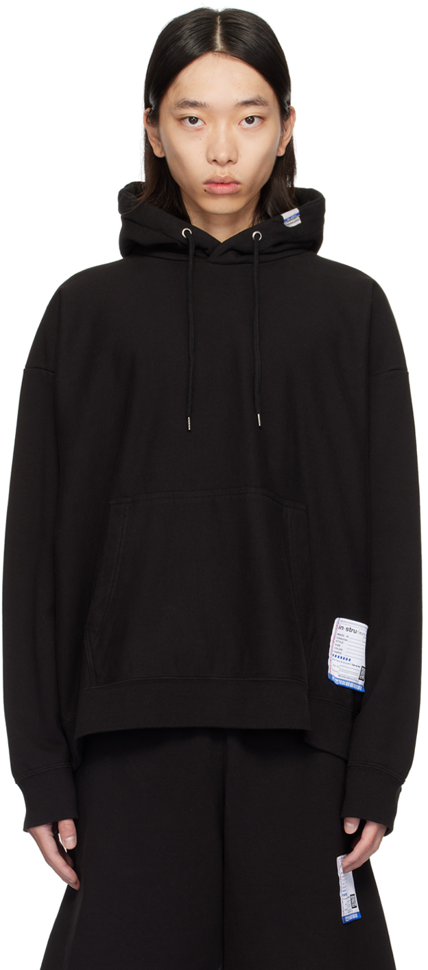 Black French Terry Hoodie