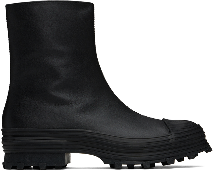 Black Traktori Boots