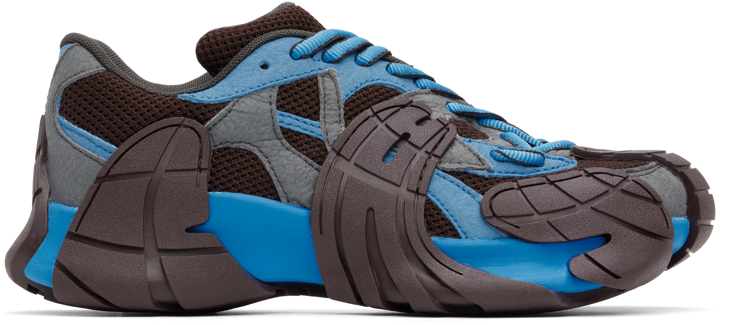 Brown & Blue Tormenta Sneakers