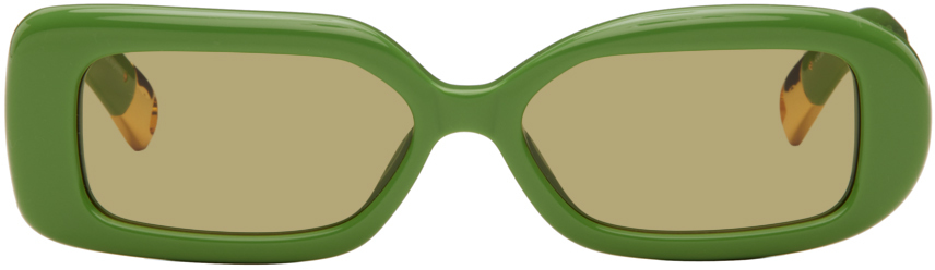 Green 'Les lunettes Rond Carré' Sunglasses