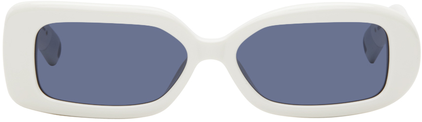 White La Casa 'Les lunettes Rond Carré' Sunglasses