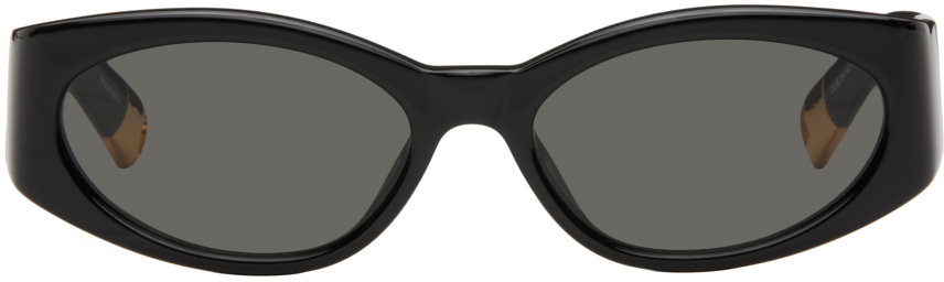 Black 'Les lunettes Ovalo' Sunglasses