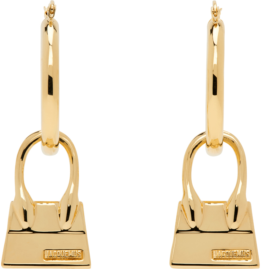 Gold Le Papier 'Les creoles Chiquito' Earrings