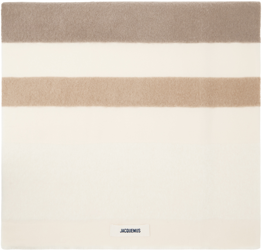 Beige 'L'écharpe Arazzo' Scarf