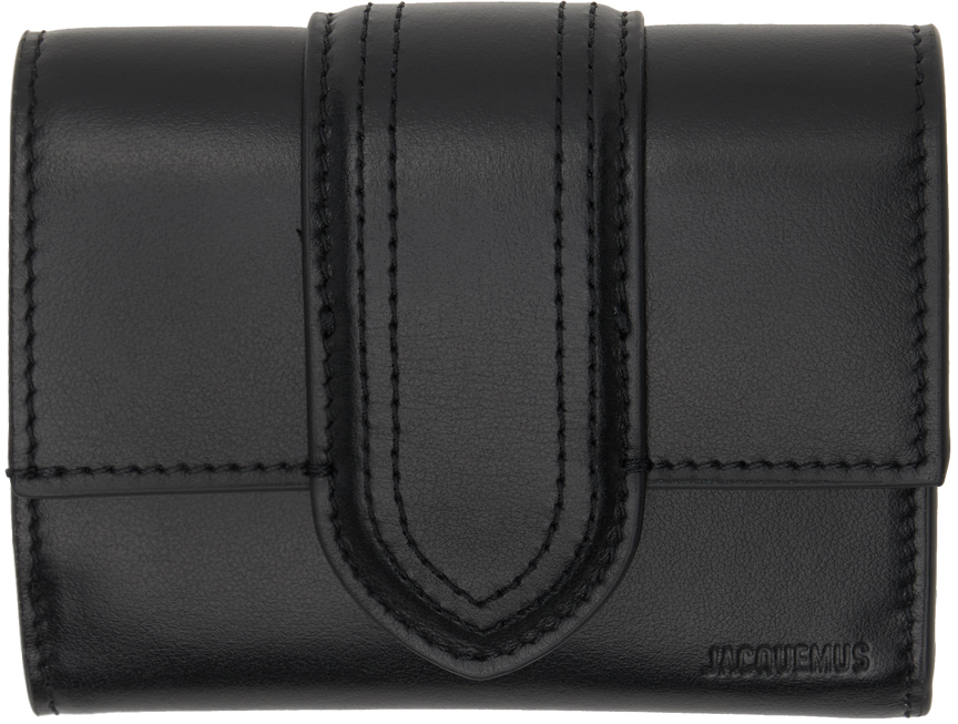 Black Les Classiques 'Le compact Bambino' Wallet