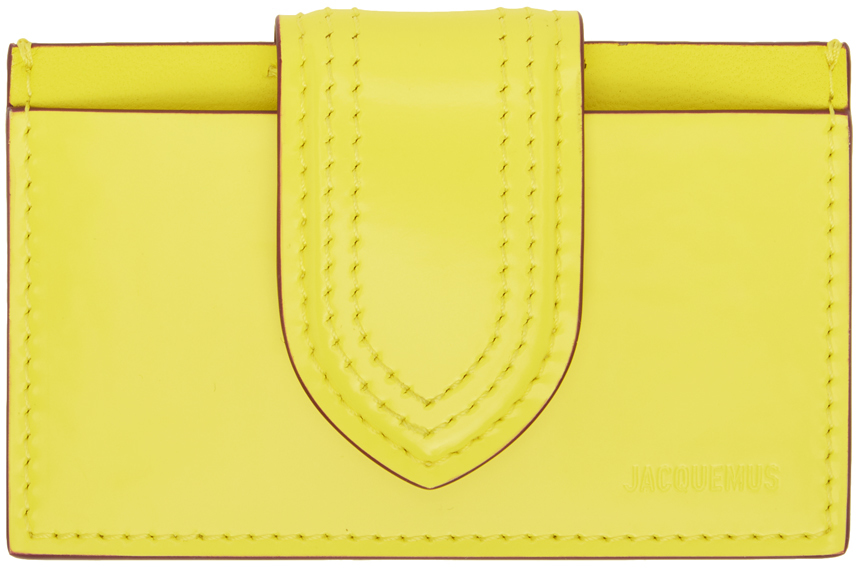 Yellow La Casa 'Le porte-carte Bambino' Card Holder