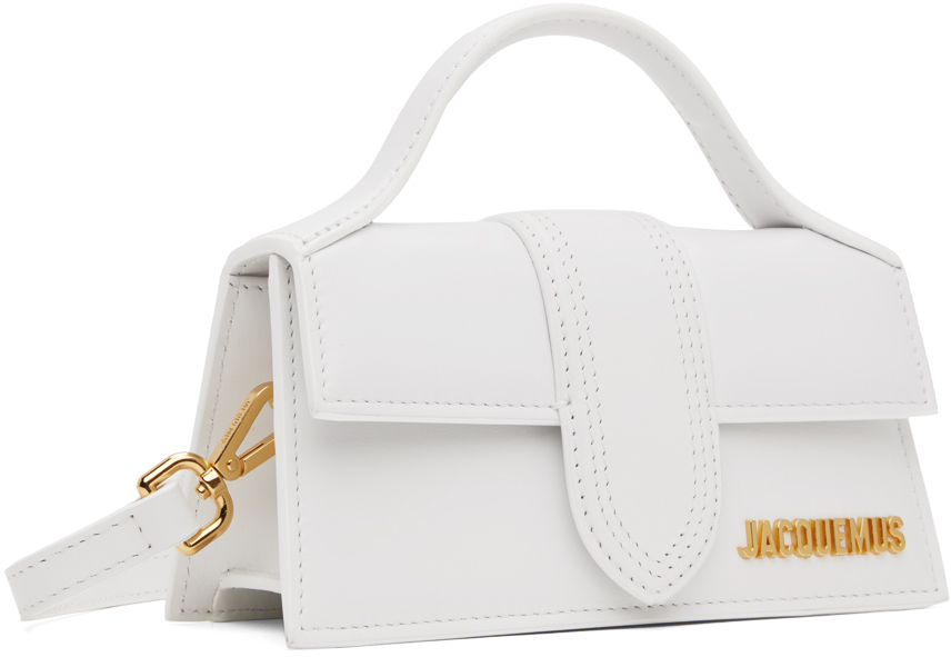 Shop Jacquemus White Les Classiques 'le Bambino' Bag In 100 White