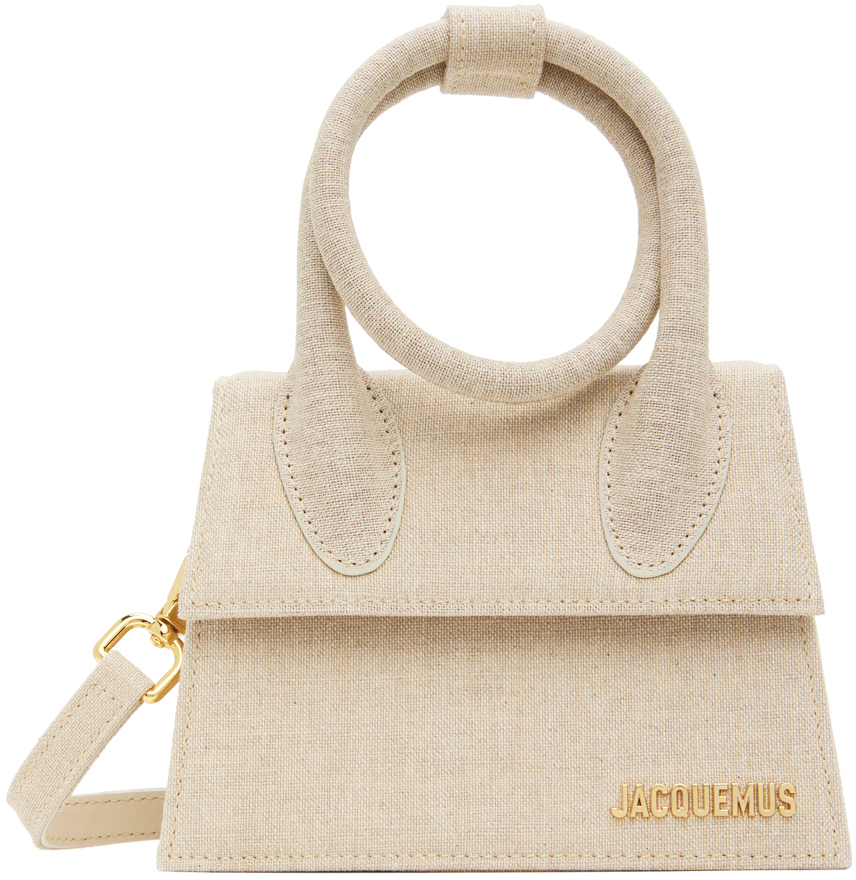 Beige Les Classiques 'Le Chiquito Noeud' Bag