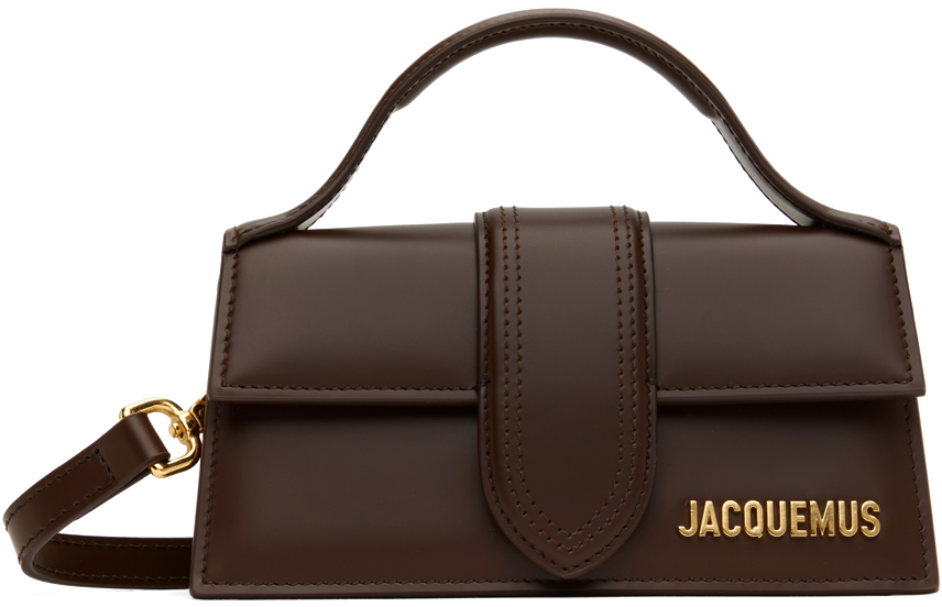 JACQUEMUS: Brown Les Classiques 'Le Bambino' Bag | SSENSE