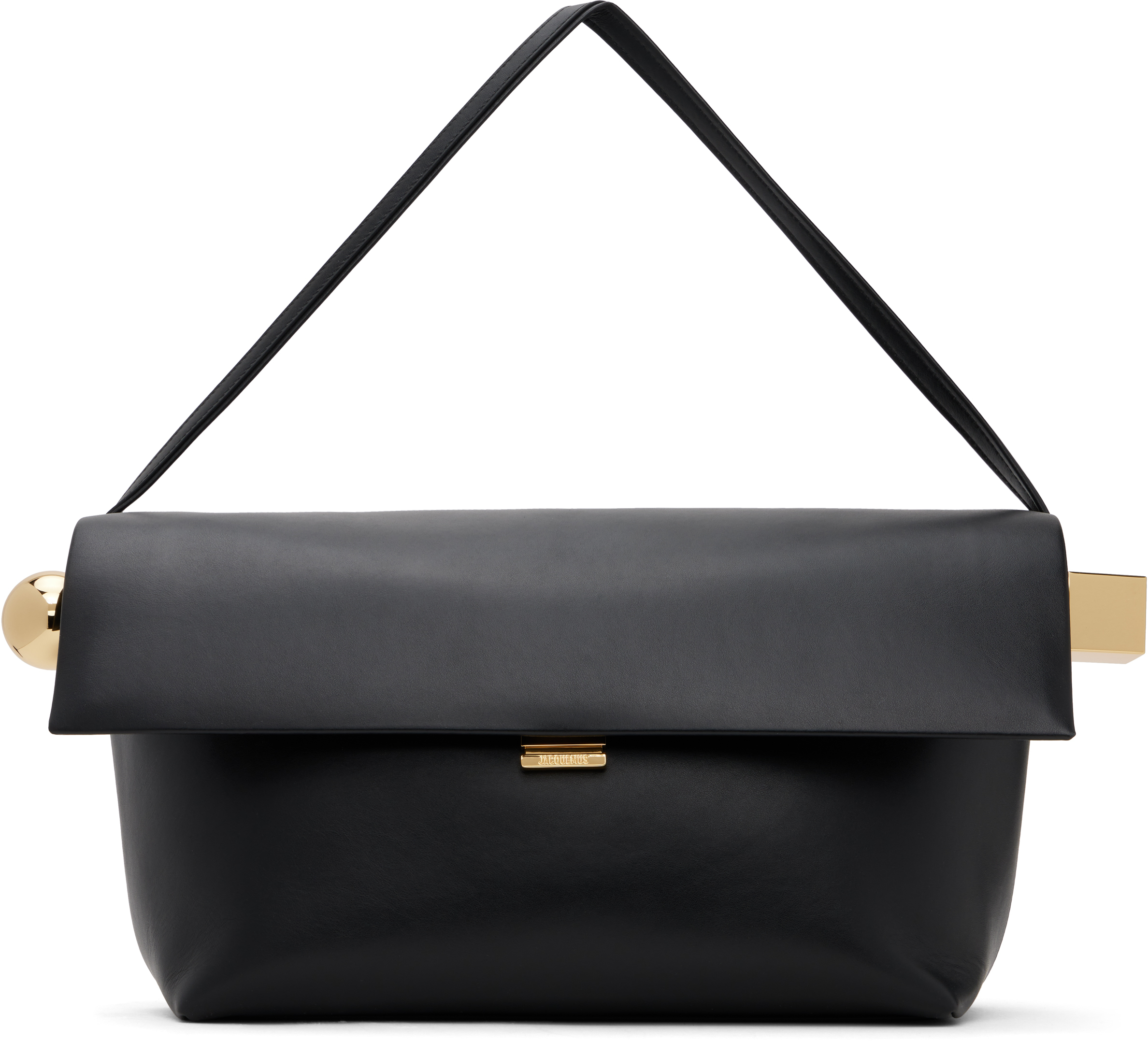 Black La Casa 'Le grand Rond Carré' Bag