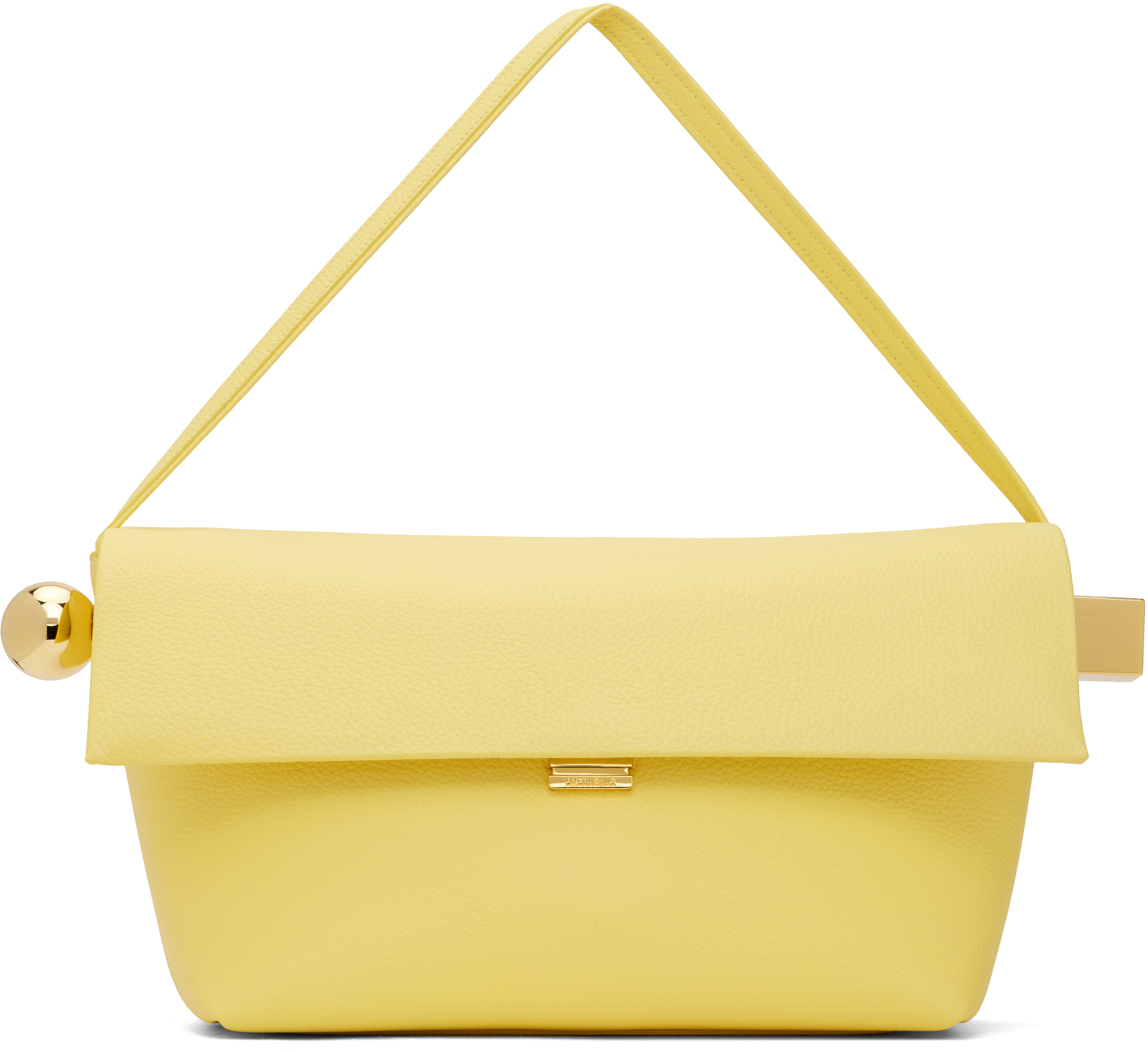 Yellow La Casa 'Le grand Rond Carré' Bag