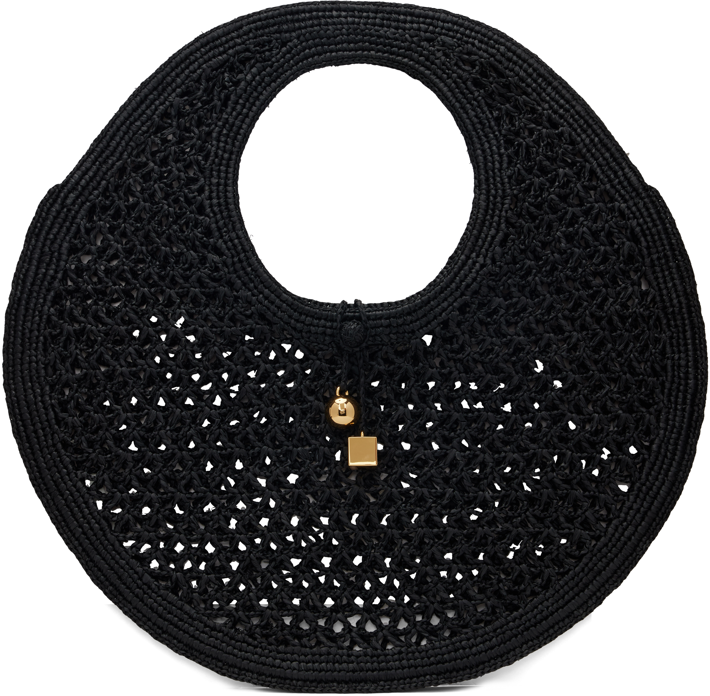 Black La Casa 'The Spiaggia round' Tote