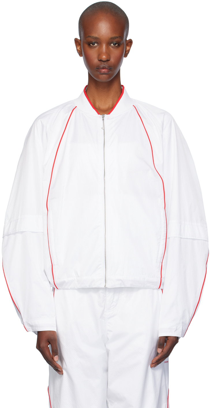 White Nike Edition NRG Track Jacket