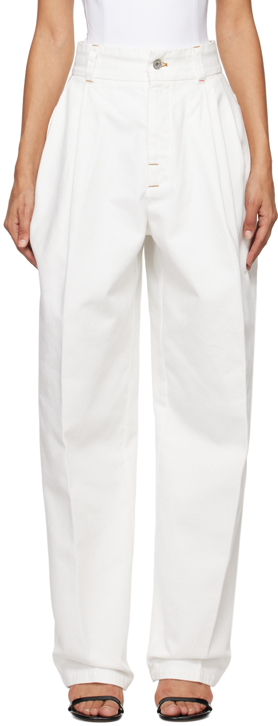 Jacquemus White Jeans, Size 27, purchases NWOT