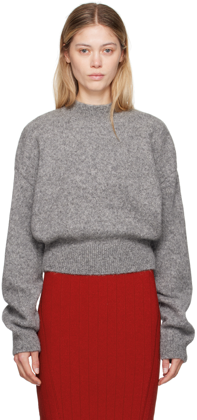 Shop Jacquemus Gray Les Classiques 'la Maille ' Sweater In 950 Grey