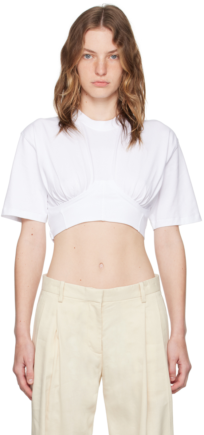 White Les Classiques 'Le t-shirt Caraco' T-Shirt
