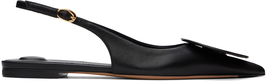 Black Les Classiques 'Les slingbacks Duelo plates' Ballerina Flats