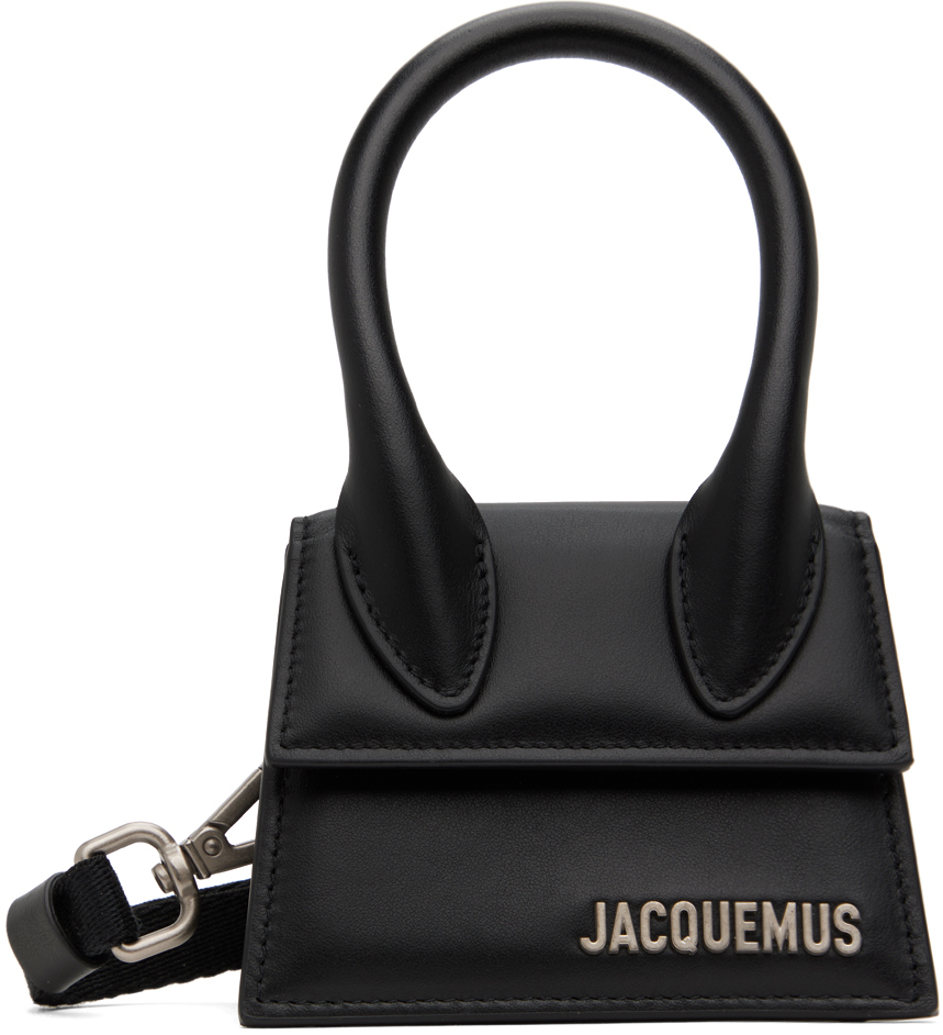 Shop Jacquemus Black Les Classiques 'le Chiquito Homme' Bag In 990 Black