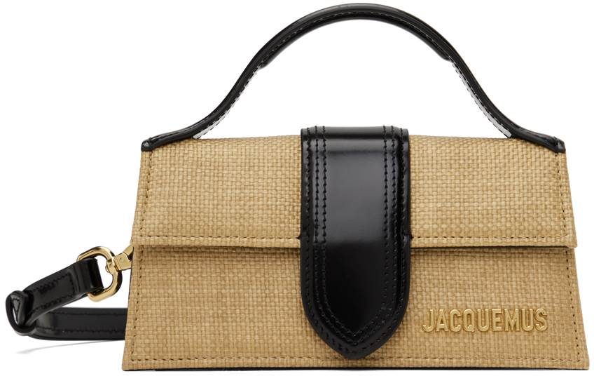 Beige & Black La Casa 'Le Bambino' Bag