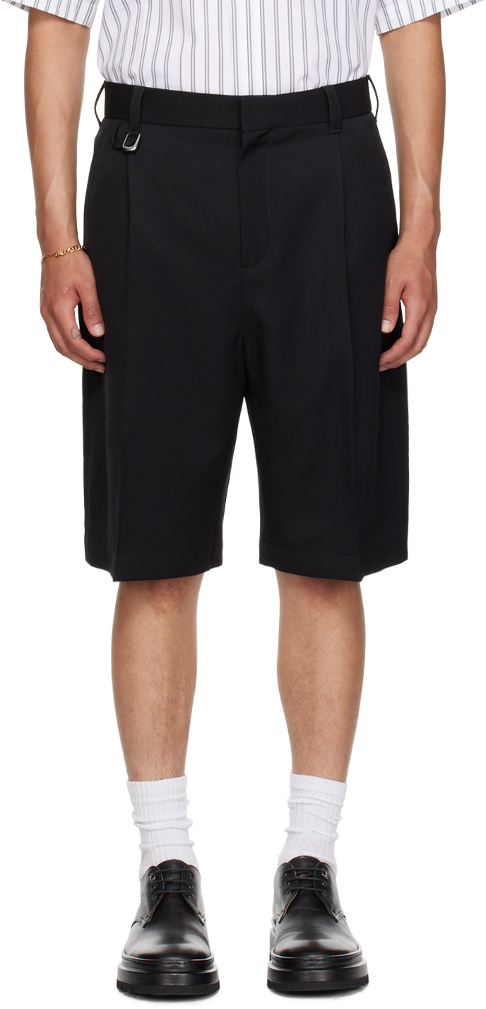 Black Le Mariage 'Le short Melo' Shorts