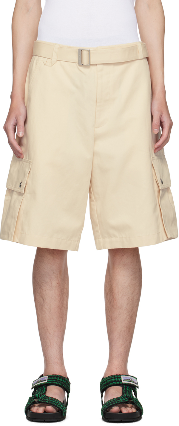 Beige 'Le Cargo Bermuda' Shorts