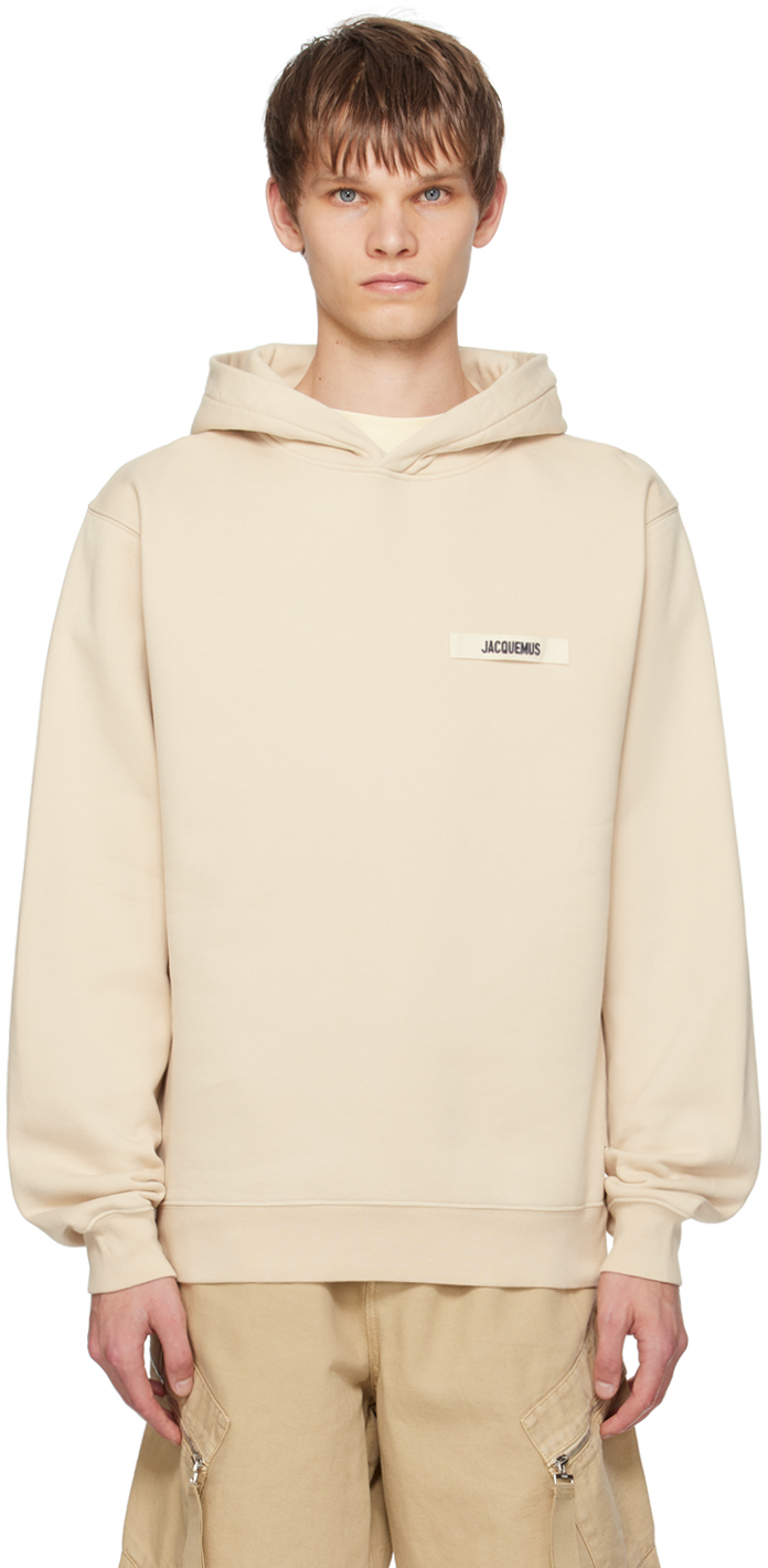 【関税・送料無料】JACQUEMUS フーディ JACQUEMUS: Les Classiquesコレクション ベージュ Le hoodie